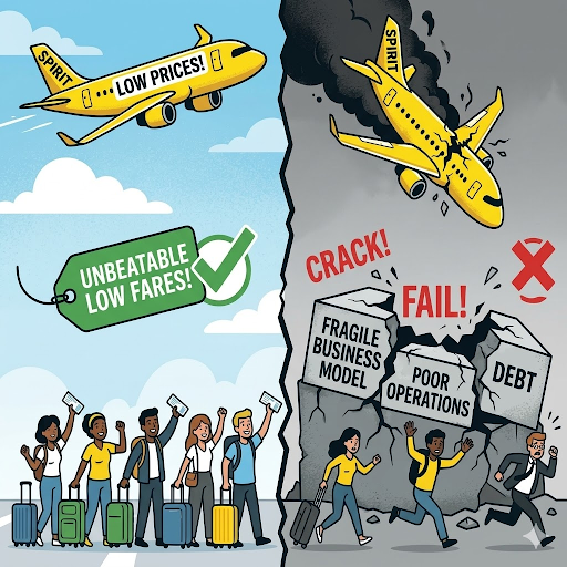When the Price Is Right but the Foundation Is Wrong: Business Lessons from the Collapse of Spirit Airlines